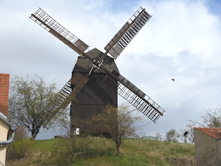 Bockwindmühle auf der Insel Werder / Havel