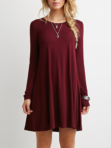 www.shein.com/Burgundy-Long-Sleeve-Casual-Dress-p-232575-cat-1727.html?aff_id=2525