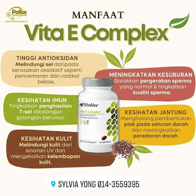 Manfaat Vitamin E Shaklee