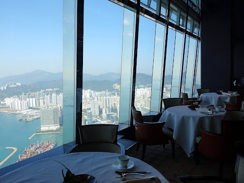 Tin Lung Heen (天龍軒) - Michelin starred Cantonese fine-dining restaurant Ritz Carlton Hotel with amazing harbour view