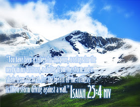 Isaiah 25:4 Free Christian Wallpaper