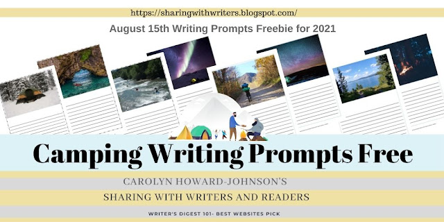 Camping Writing Prompts Free PDF Instant Download August 2021