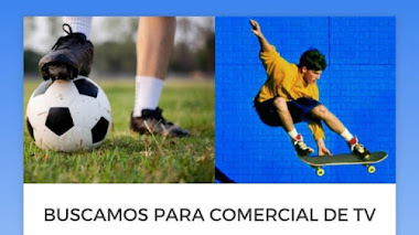 CASTING en RD: Se buscan CHICOS y CHICAS FUTBOLISTAS y CHICOS que monten en skate para COMERCIAL