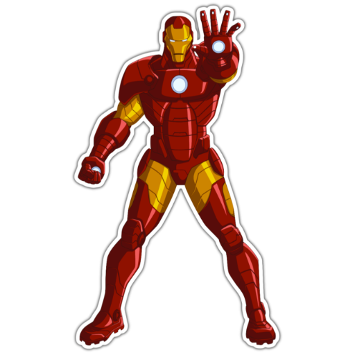 Iron Man Sticker Download online