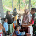 Babinsa  Koramil 02/Taman Terjun Langsung Dampingi Pelayanan Posyandu Di Desa Binaannya
