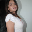 Actress Bhuvaneshwari - white t-shirt