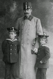 Franz Ferdinand d'Autriche, Maximilian et Ernst von Hohenberg