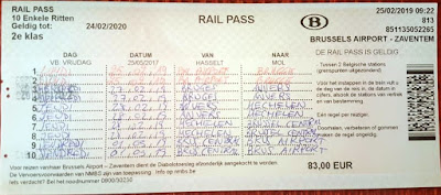 Rail Pass Bélgica