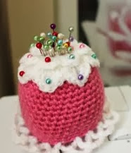 PATRON GRATIS ALFILETERO CUPCAKE DE CROCHET 2557