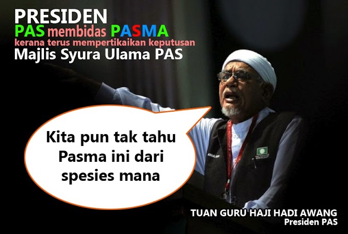 "Kita Pun Tak Tahu Pasma Ini Dari Spesies Mana" - Hadi Awang