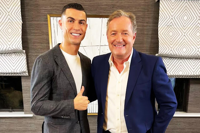 Cuộc trò chuyện giữa Ronaldo và Pears Morgan đã khơi mào cho tất cả những khó khăn mà anh gặp phải trên sân