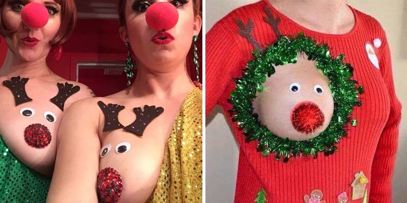 Reindeer Boobs Are the New NSFW Holiday Trend