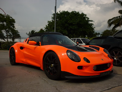 Orange Lotus Elise