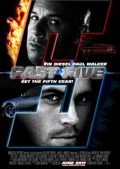 the fast five poster. fast five teaser. fast five