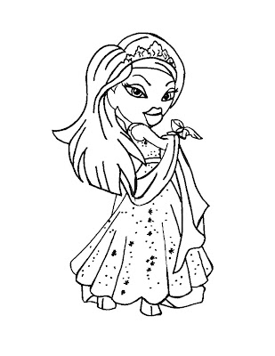 Bratz Coloring Pages