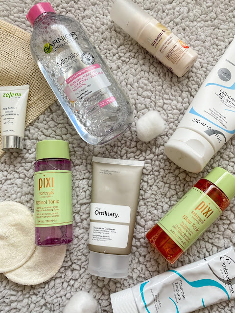 Current favourite skincare products and routine