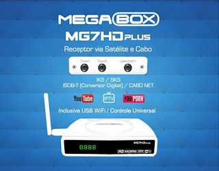 Atualizacao do receptor Megabox MG7 HD Plus v0.67