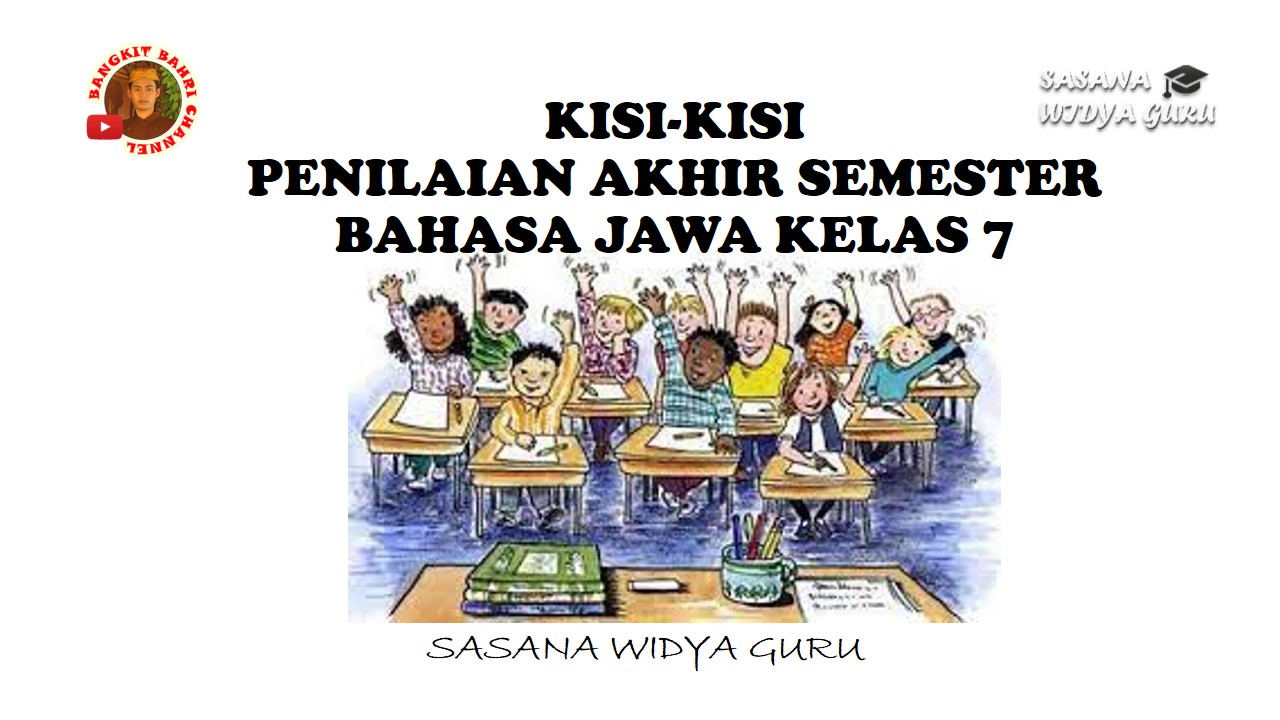 KISI-KISI PAS BAHASA JAWA KELAS 7 SMP TP 2020-2021