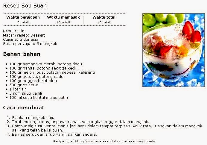 Cari tahu menu buka puasa yang pas saat berbuka  Tuban kita