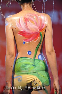 Women Art Body Painting Models