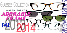Warby Adorable Frames Fall 2013-2014 Collection - Banner