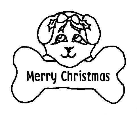 Christmas Printable Coloring Sheets on Merry Christmas Coloring Pages Gif