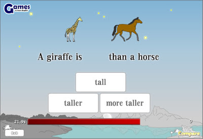 JOLLY SET: Comparative Adjectives