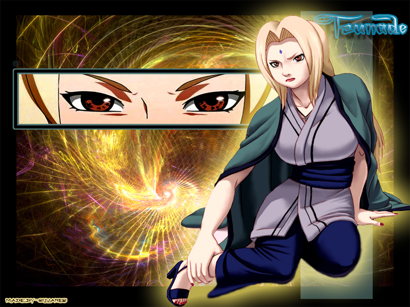 Tsunade is the fifth HOKAGE village leader as a supreme shinobi in the 