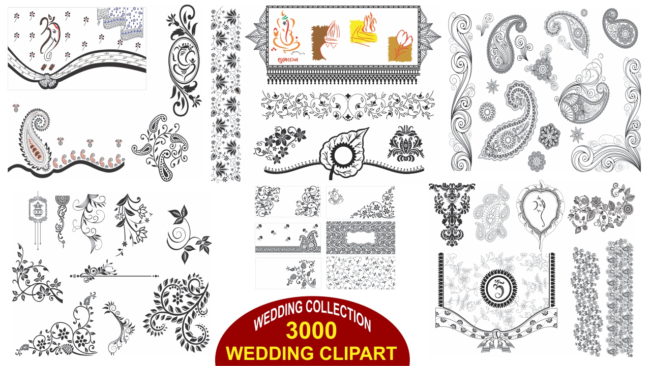 Wedding Clipart | hindu wedding clipart | hindu wedding clipart ...