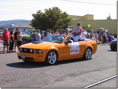 IMG_7544 2005-2007 Ford Mustang GT Convertible with Senior Court Princess Amanda in the Rainier Days in the Park Parade on July 14, 2007