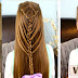 Waterfall Twists into Mermaid Braid Hairstyle Tutorial