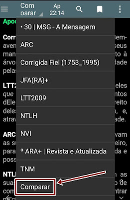 Comparar Bíblias