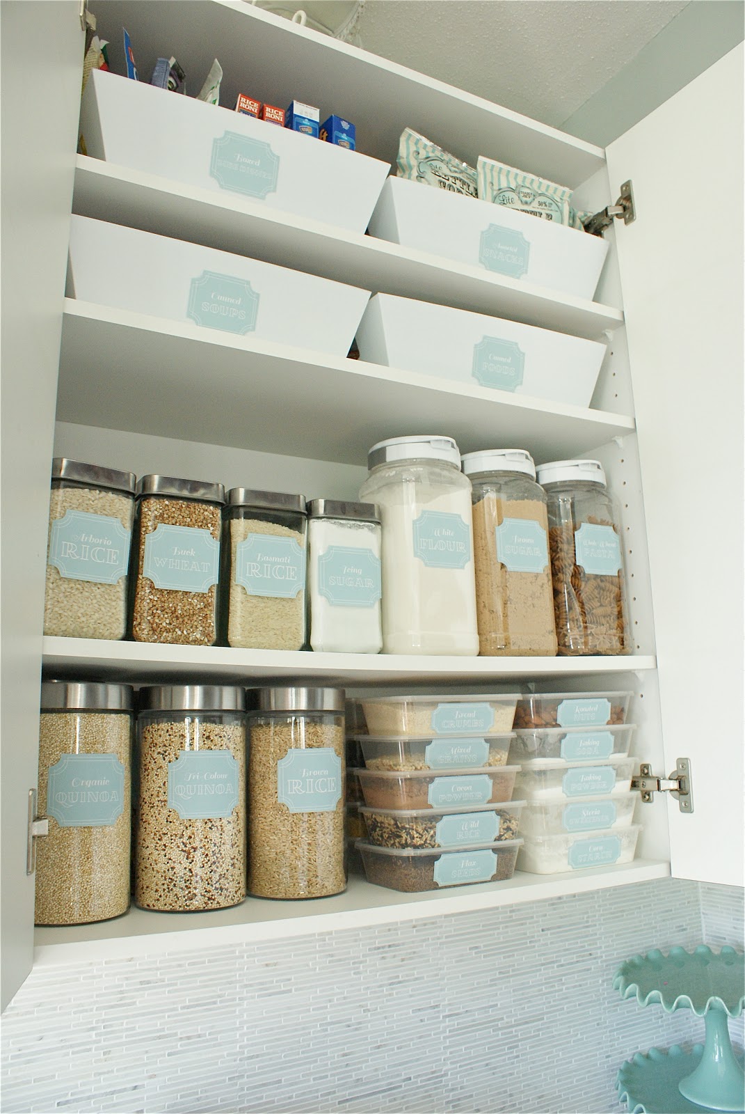 Home - Kitchen Pantry Organization Ideas - Mirabelle Creations