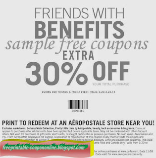 Free Printable Aeropostale Coupons