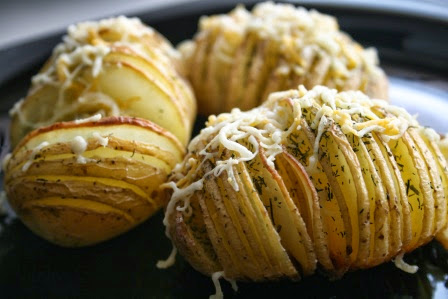 Patatas Hasselback (Hasselbackpotatis)