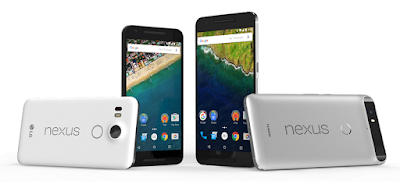 The Nexus 5X and the Nexus 6P