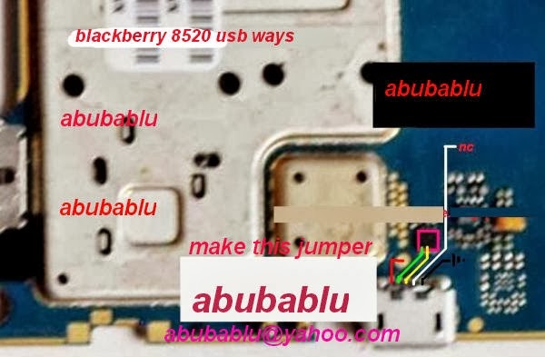 BLACKBERRY  8520 USB WAYS