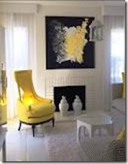 kelly wearstler yellow chair