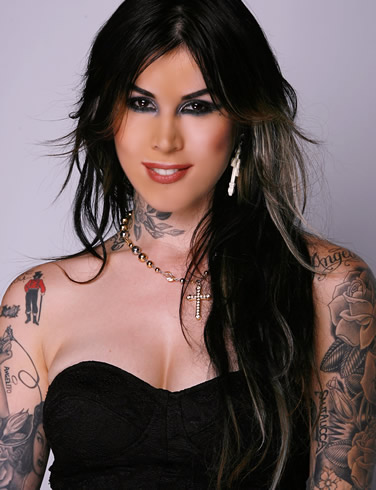 la ink tattoo gallery. hair Kat Von D#39;s Tattoos