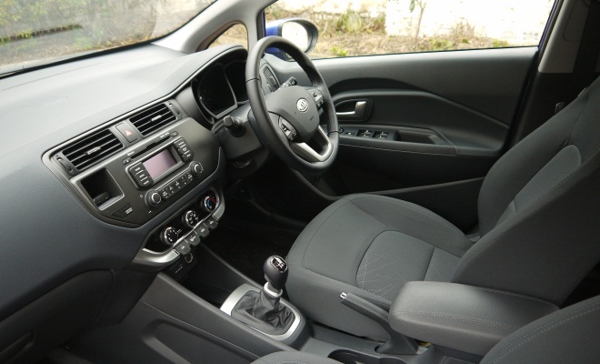 Kia Rio 2012 interior