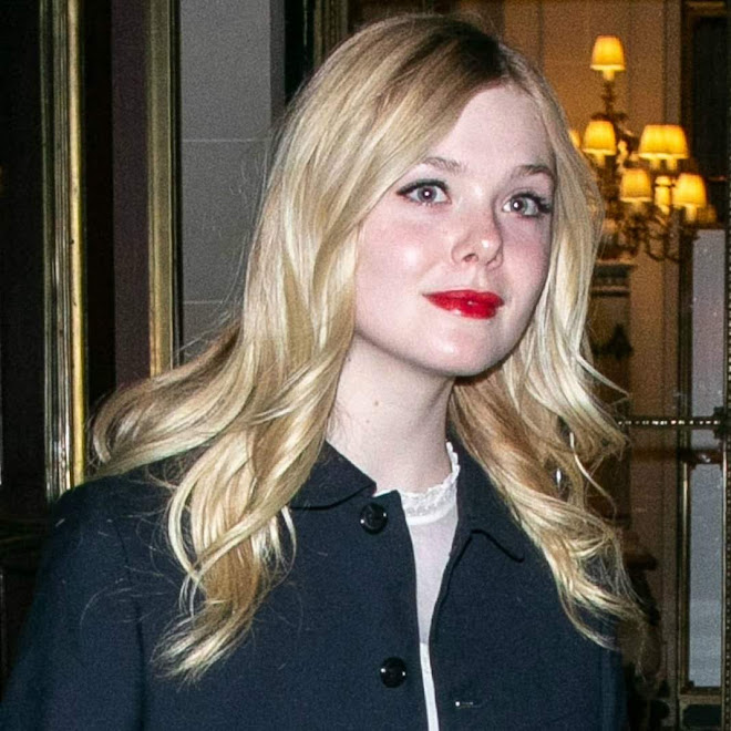 Elle Fanning step out in Paris : ファッション・ウィーク開催中のパリのエルたん ! !