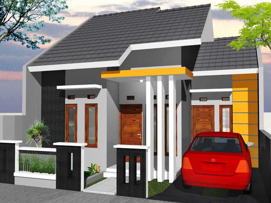 Terbaru 27 Model Rumah Minimalis Kanopi Beton