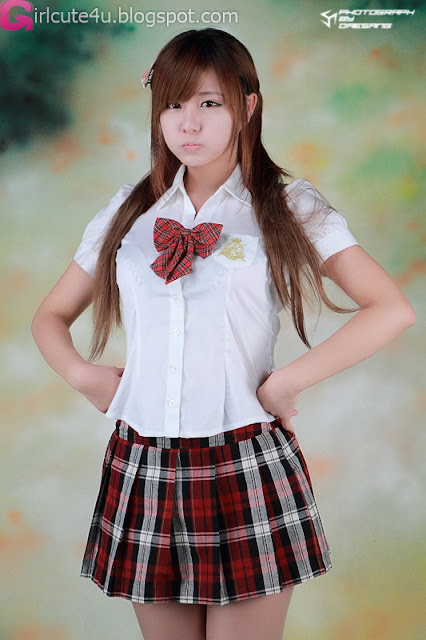 4 Ryu Ji Hye - School Girl-very cute asian girl-girlcute4u.blogspot.com