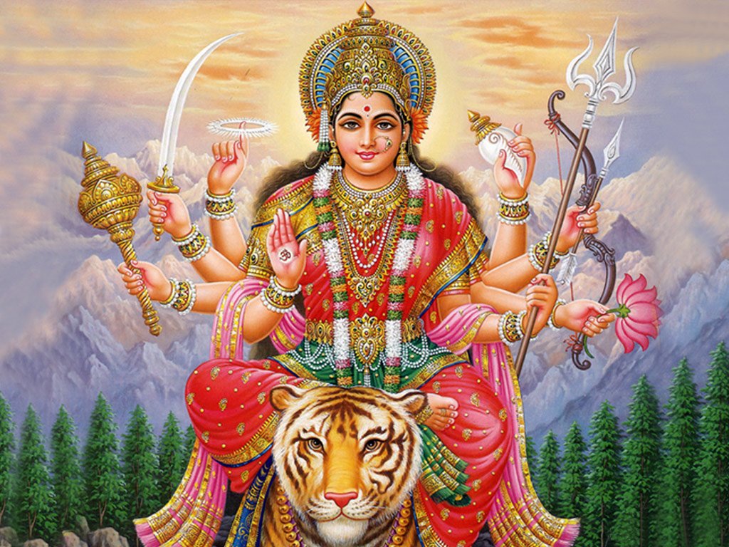 Pari Khambra: Maa Durga Wallpapers For Mobile | Jai Durga Mata