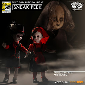 Mezco Living Dead Dolls Hansel and Gretel and The Witch Dolls