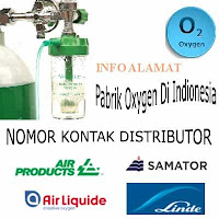 Alamat dan Nomor Telepon Pabrik Serta Distributor Gas Oxygen