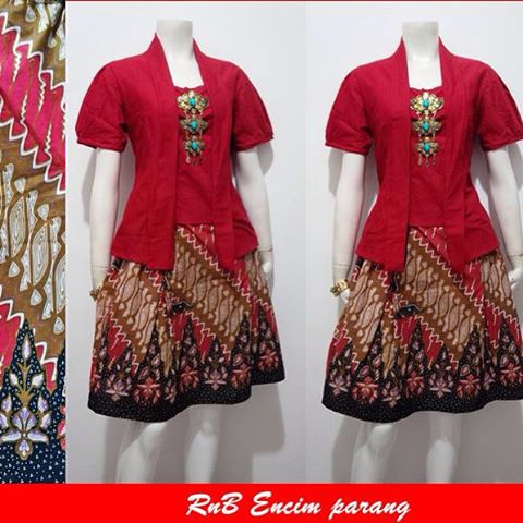 Harga Batik  Rok Blus  Encim Parang