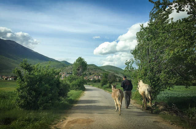 Village life near Lake Prespa, Albania