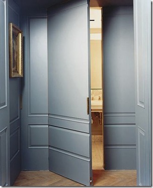 Habitually Chic concealed panel doors