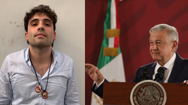 "Yo ordene que se dejara en libertad a Ovidio Guzman" revela el  Andrés Manuel López Obrador